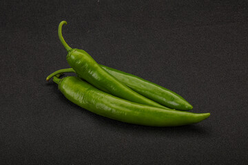 Ripe tasty spicy green pepper