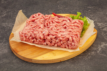 Minced meat - pork and beef