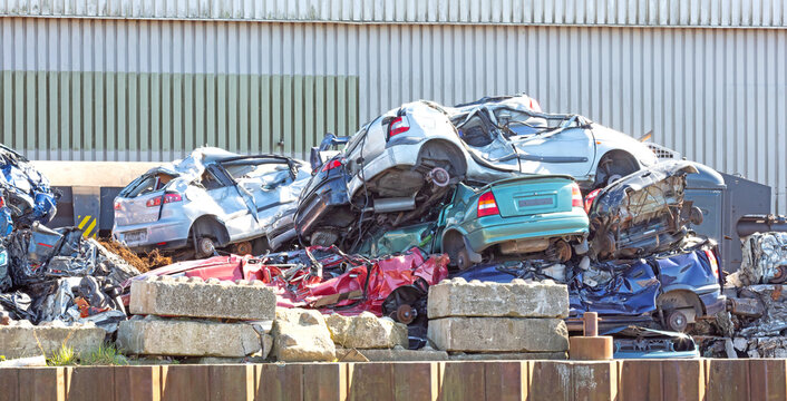 Scrapyard, Lot Of Metal