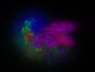 Imaginatory fractal background generated Image