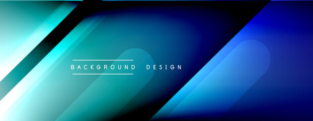 Dynamic lines abstract background. 3D shadow effects and fluid gradients. Modern overlapping forms