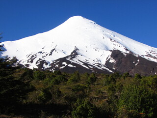 Osorno Volcano, Parque Vicente Perez Rosales, Puerto Varas, Chile 