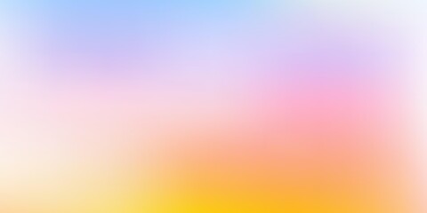 Light blue, yellow vector gradient blur backdrop.