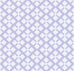 Japanese Square Flower Vector Seamless Pattern