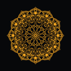 ornamental round lace ornament