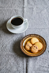 クッキーとコーヒー