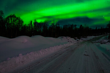 Hunting for night lights in the Arctic