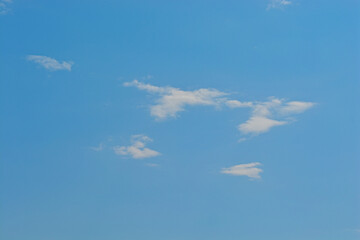 blue sky with clouds
