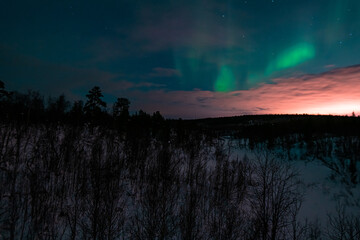 Hunting for night lights in the Arctic
