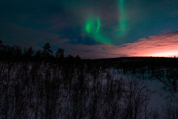 Hunting for night lights in the Arctic