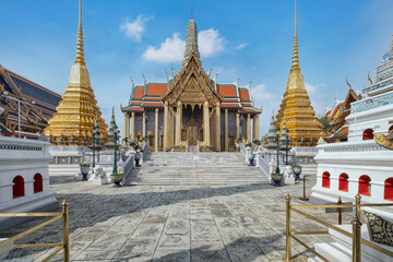 The Royal Grand Palace in Bangkok, Thailand.