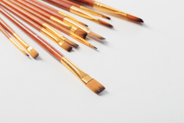 paintbrush on white background