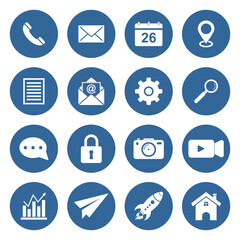 web icon set vector sign symbol