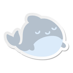 whale sticker
