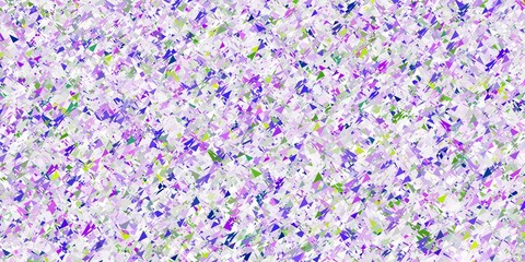 Light pink, green vector texture with random triangles.