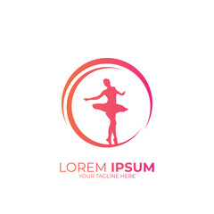 Dance Ballet Logo Design Inspiration