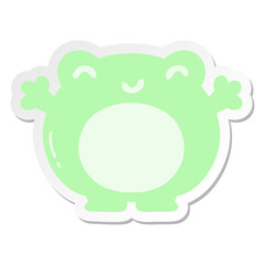 frog sticker