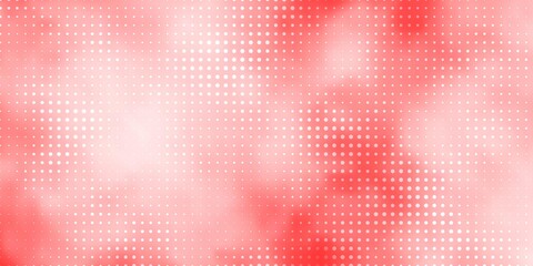 Light Red vector template with circles.