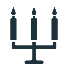 Candle Stand Vector Icon