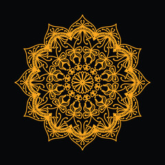 ornamental round lace ornament