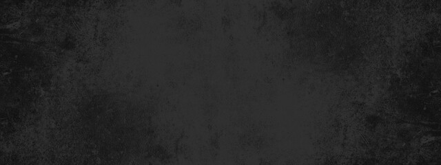 Obraz na płótnie Canvas Black anthracite stone concrete chalkboard blackboard texture background panorama banner long