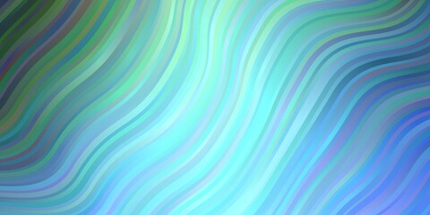 Light Blue, Green vector pattern with lines.