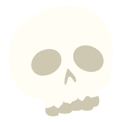 spooky skull