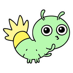 cute cartoon glow bug