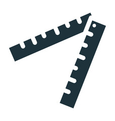 Ruler Cool Vector Icon

