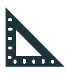 Drafting Triangle Cool Vector Icon