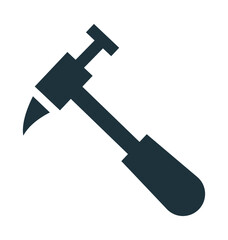 Hammer Cool Vector Icon