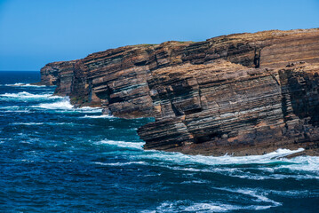 cliffs at the coast