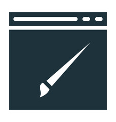 Art Designing Vector Icon