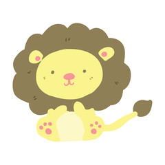 cute lion