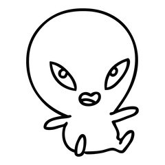 cute little alien