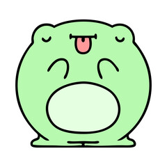 cute cartoon frog