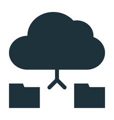 Cloud Computing Vector Icon