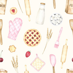 Baking Seamless Pattern