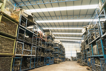 Factory area for engineer and automotive worker