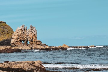 Playa de portizuelo en Luarca