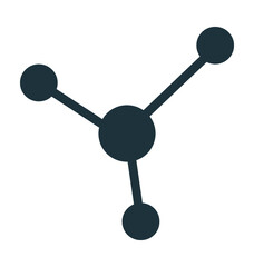 Molecule Vector Icon