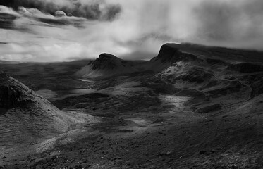 landscape with clouds