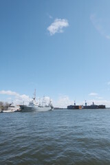 ship in the port