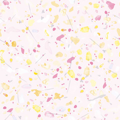 Terrazzo Texture Vector. Flooring Seamless Pattern