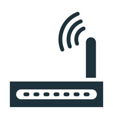 Wifi Router Vector Icon