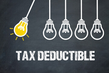 Fototapeta premium Tax deductible