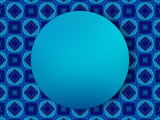 Blue flowing liquid waves abstract motion blurred background.