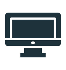 Monitor Vector Icon