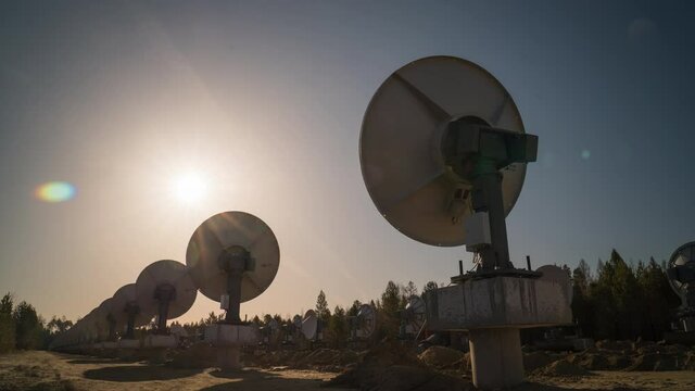 20 march 2021, Radioastrophysical observatory of Badary, Buryatia, Russia.