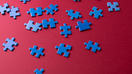 blue puzzles, textures and background